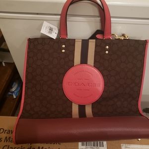 NWT COACH JACQUAD DEMPSEY 40 INCH PURSE AND WALLET